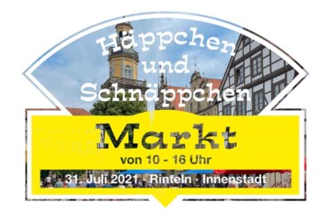 Häppchen- und Schnäpchen-Markt am 31. Juli in der Rintelner Innenstadt