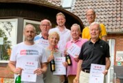 Tennisverein Rot-Weiß-Rinteln: Ehrungen für 300 Jahre Mitgliedschaft