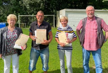 Vereinsmitglieder halten dem TSV Steinbergen die Treue: Ehrungen für Artur Böger, Hannelore Möller und weitere Sportler
