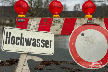Rinteln: Steigender Pegel der Weser und Hochwasser erwartet
