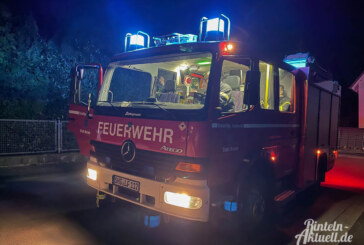 Alarm am Mittwochabend: Defekte Heizung löst Alarm bei Rintelner Feuerwehren aus