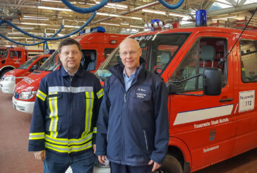 Thomas Blaue geht, Sebastian Westphal kommt: Wechsel bei der Feuerwehr Rinteln