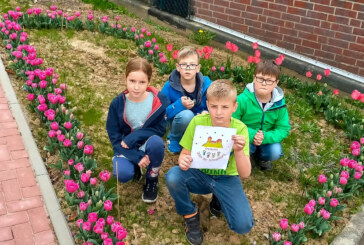 „Tulpen für Brot“: Grundschule Unter der Schaumburg verkauft Blumen für Hilfsprojekte