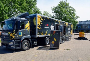 Über zehn Mitmach-Stationen mit interaktiver Technik: EDEKA Talente Truck hält ab 10. Mai in Rinteln und Bückeburg