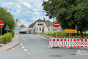 Update: Halbseitige Straßensperrung in der Alten Todenmanner Straße bleibt bis 3. Juni
