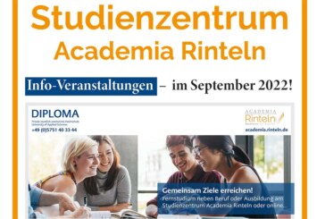 Studieren in Rinteln: Info-Veranstaltungen im September