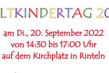Gemeinsam für Kinderrechte: Veranstaltung zum Weltkindertag auf dem Kirchplatz in Rinteln