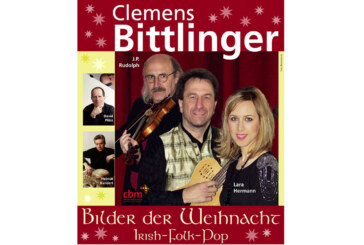 Es sind noch Karten für das Konzert im Advent mit Clemens Bittlinger erhältlich