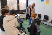 Mit Hilfe von Filmprofis: Schüler des Ernestinums drehen Videos zum Wettbewerb „ganz schön lost“