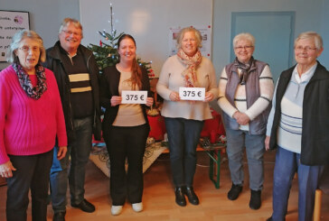 Weihnachtsbasar der Kapellengemeinde Todenmann erneut erfolgreich: Bastelgruppe übergibt 750 Euro