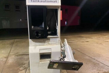 Krankenhagen: Tankautomat an der Extertalstraße gesprengt