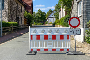 Landesstraße zwischen Friedrichswald und Goldbeck noch mehrere Wochen gesperrt