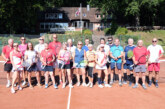 1. Rintelner Tennis-Seniorenturnier von „Rot-Weiss-Rinteln“ war ein voller Erfolg