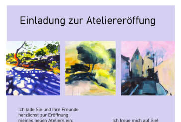 Landschaften und Natur zum Träumen: Künstlerin Hedwig Oeldig eröffnet Atelier in Möllenbeck