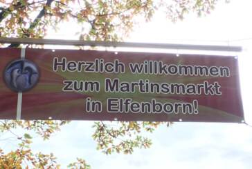 Martinsmarkt in Elfenborn am 4. November von 12 bis 17 Uhr