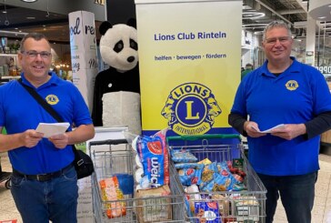 „Kauf eins mehr“ im Marktkauf Rinteln: Lions Club Rinteln zieht positives Fazit zu Spendenaktion für Rintelner Tafel