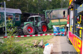 Unfall bei der Teddybärenfahrt in Stadthagen: Traktor und Dampflok „Else“ stoßen zusammen
