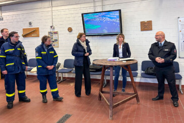 Niedersachsens Innenministerin Daniela Behrens besucht Hochwasser-Krisenregionen