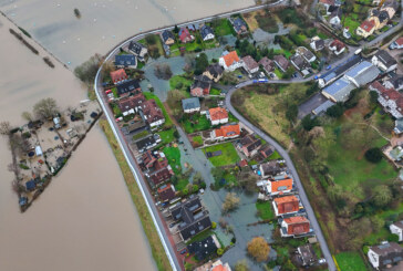 Rinteln: Weserpegel sinkt weiter / Hochwasserschutz-System wird abgebaut