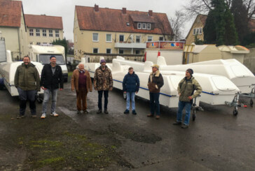 Hochwasserwarnung für die Region Rinteln: Luftsportverein trifft Vorsorge und räumt Haupthalle aus