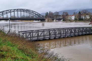 Weser-Hochwasser steigt / Stadtverwaltung Rinteln informiert