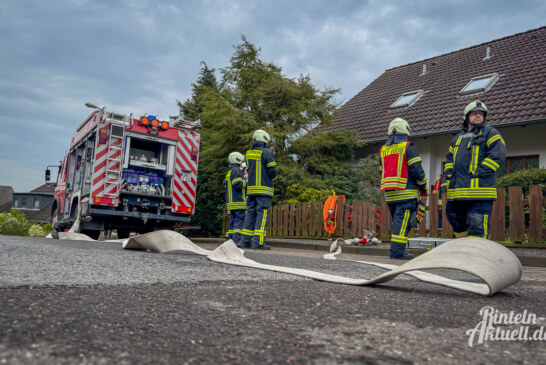 Alarmanlage löst aus: Feuerwehreinsatz in der Rintelner Nordstadt