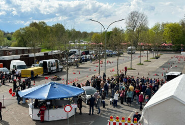 Der Parkplatz am Weseranger wird vom 12. bis 14. April gesperrt